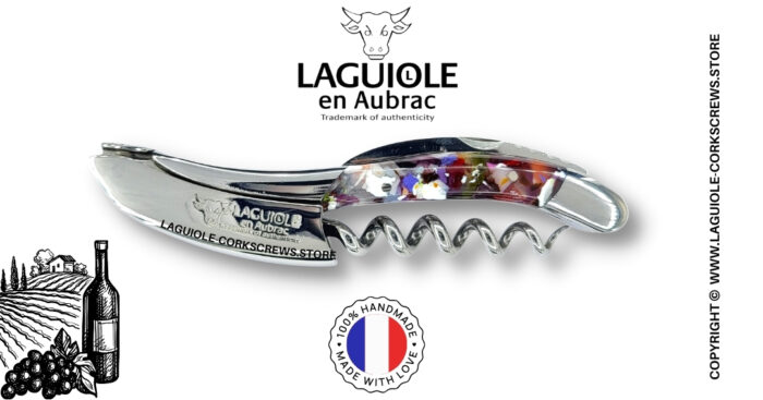 laguiole corkscrew arlequin