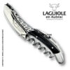 twisted laguiole corkscrew ebony