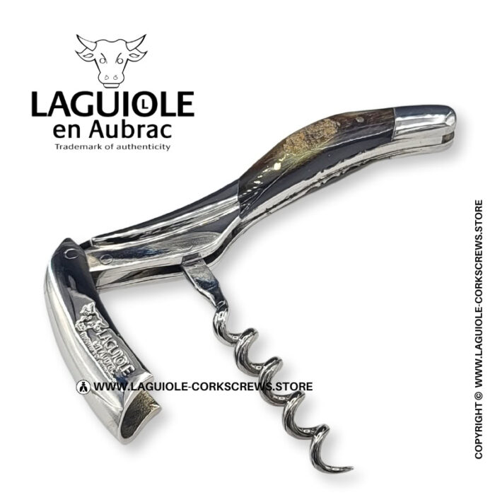 laguiole corkscrew prestige bee ram horn