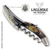 laguiole corkscrew prestige bee ram horn