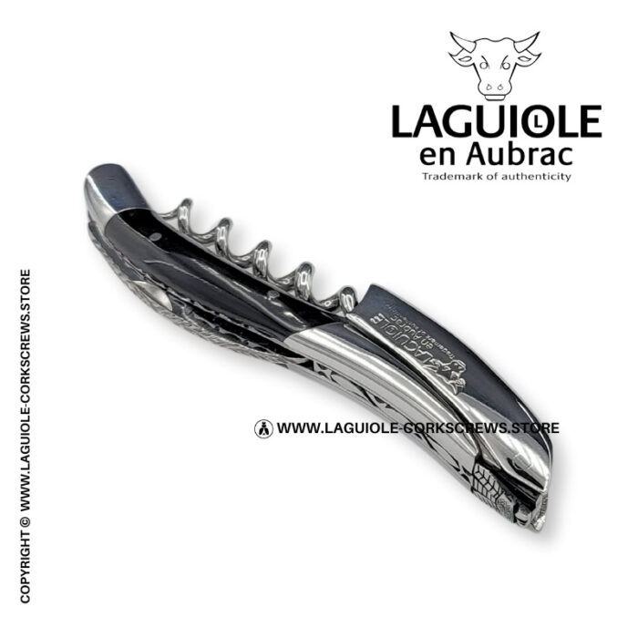 laguiole corkscrew prestige bee buffalo horn