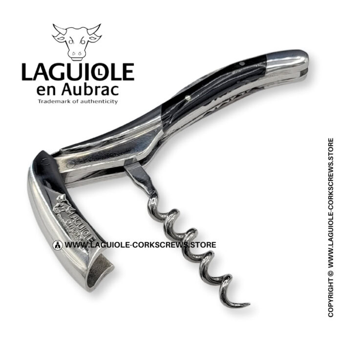 laguiole corkscrew prestige bee buffalo horn
