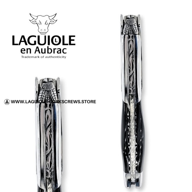 laguiole corkscrew prestige bee buffalo horn