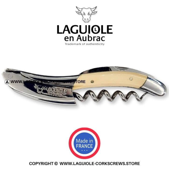 laguiole corkscrew prestige bee mammoth ivory