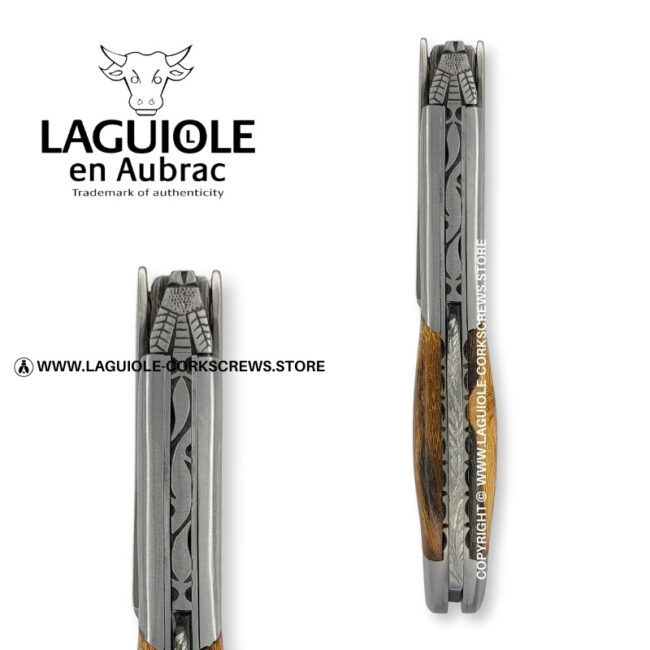laguiole corkscrew prestige bee vine stock wood
