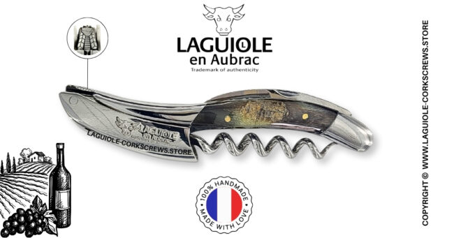 laguiole wine opener prestige bee ram horn