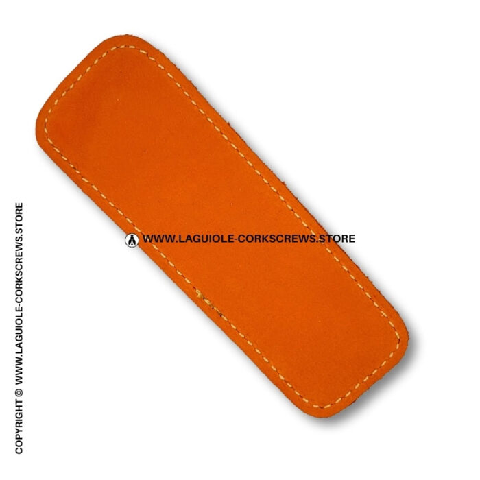 orange nubuck sheath