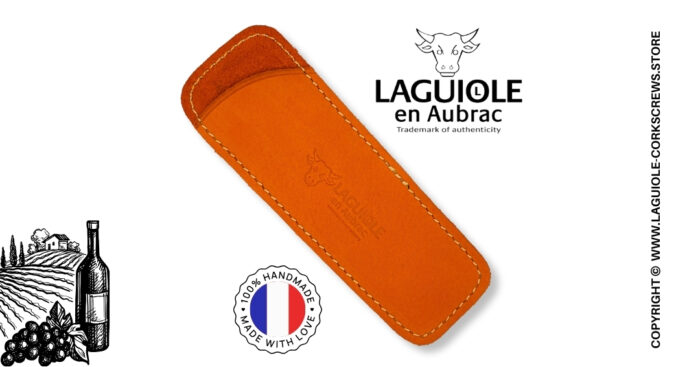 orange nubuck sheath