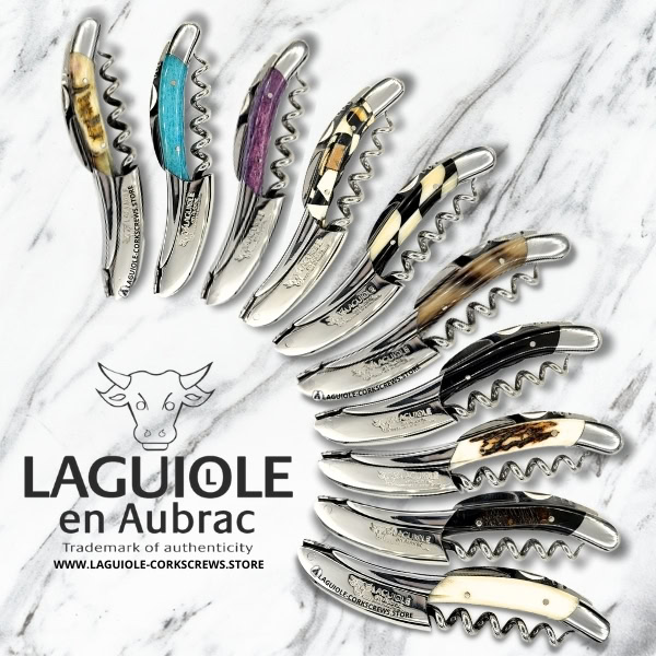 laguiole en aubrac corkscrews circle with all handles (1)