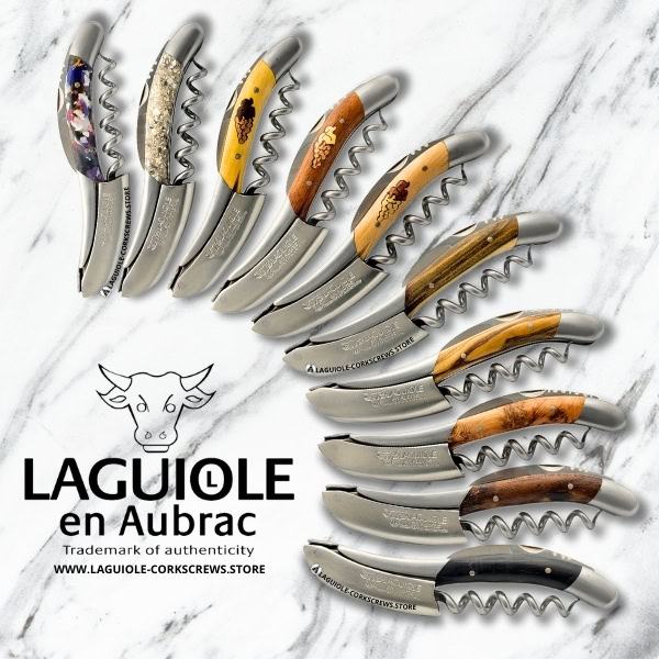 laguiole en aubrac corkscrews circle with all handles (2)