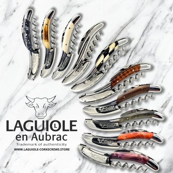 laguiole en aubrac corkscrews circle with all handles (4)