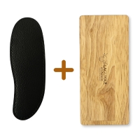 Black case & Oak box