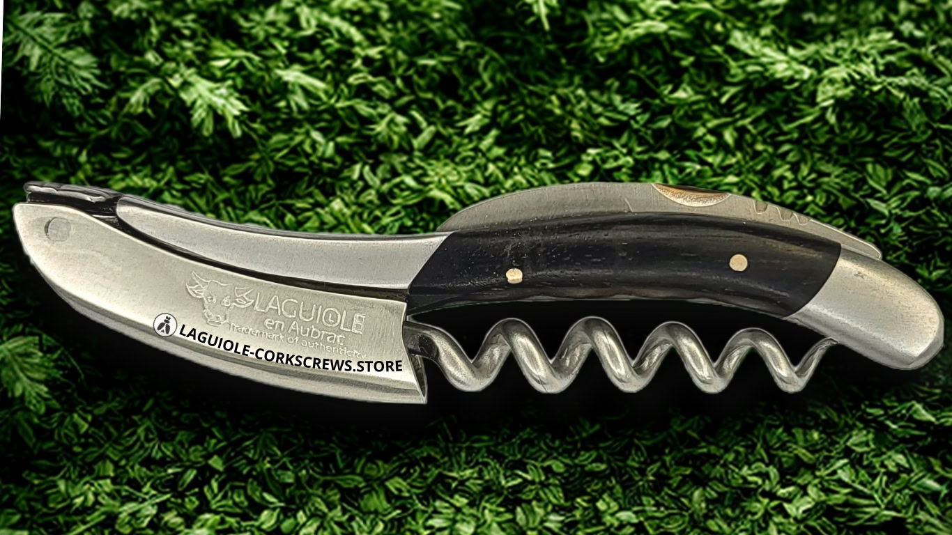 laguiole corkscrews in ebony – the essence of timeless elegance