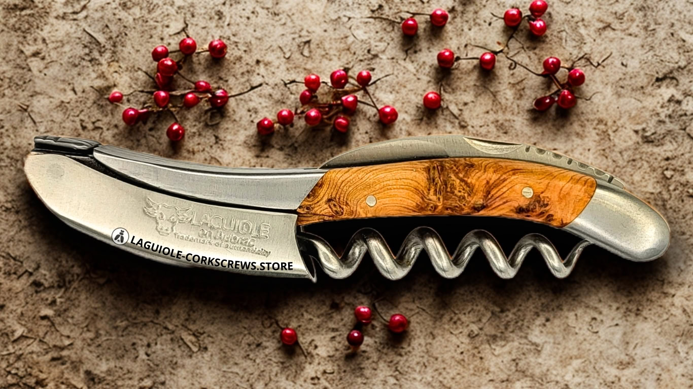 laguiole corkscrews in juniper wood – from pure elegance to collector’s editions